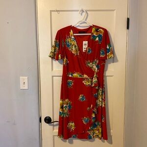 Ralph Lauren Red Dress 👗 Size 12